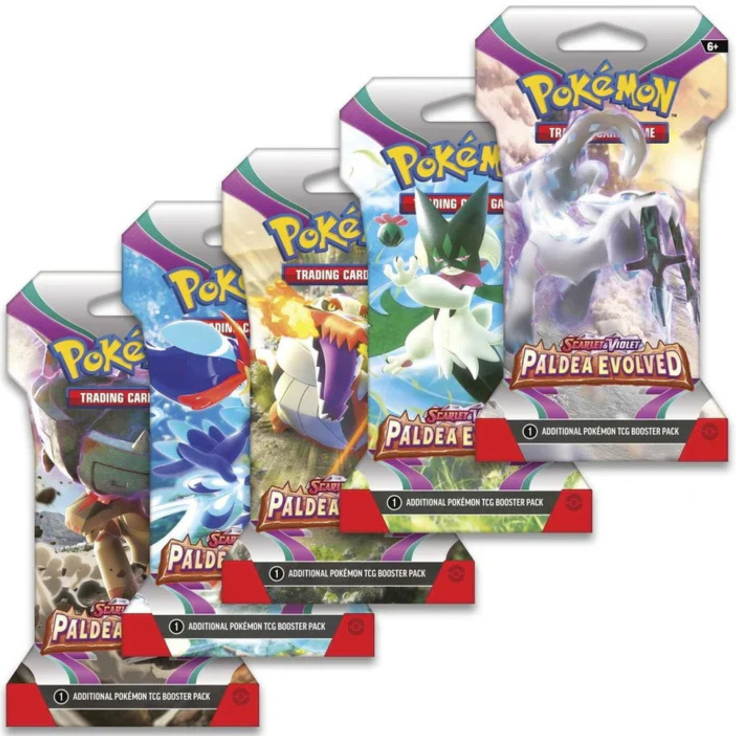 Paldea Evolved Sleeved Booster Pack
