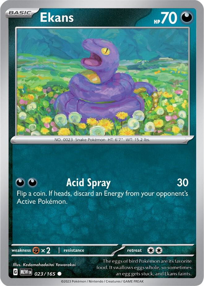 Ekans - Reverse Holo