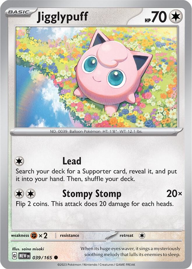 Jigglypuff - Reverse Holo