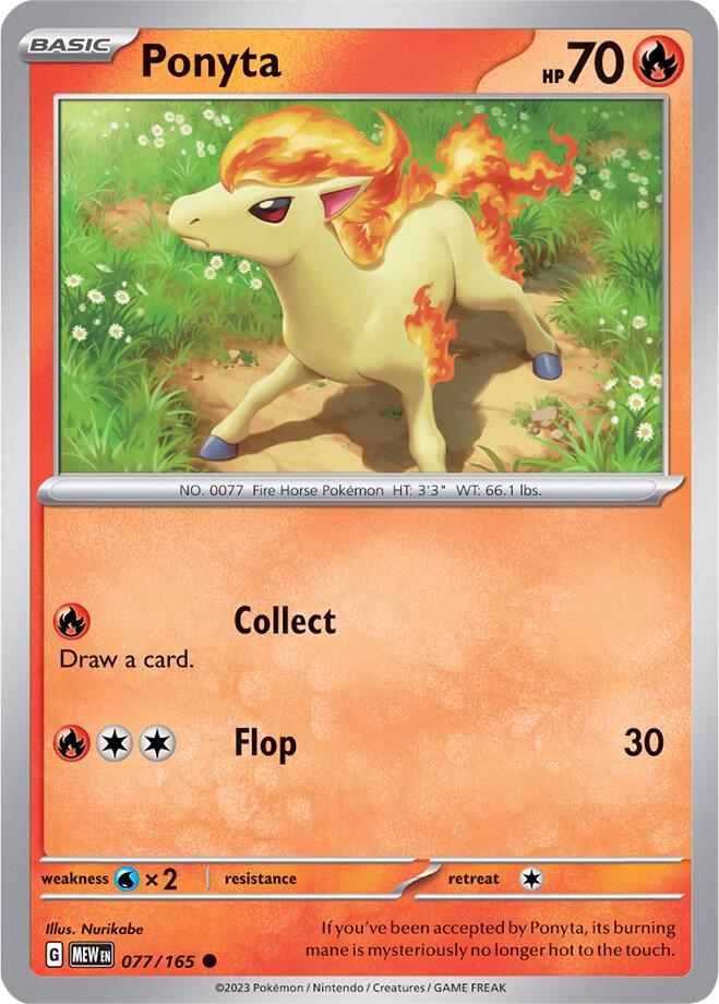 Ponyta - Reverse Holo