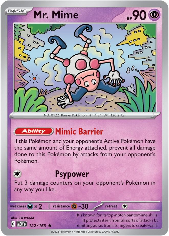 Mr. Mime - Reverse Holo