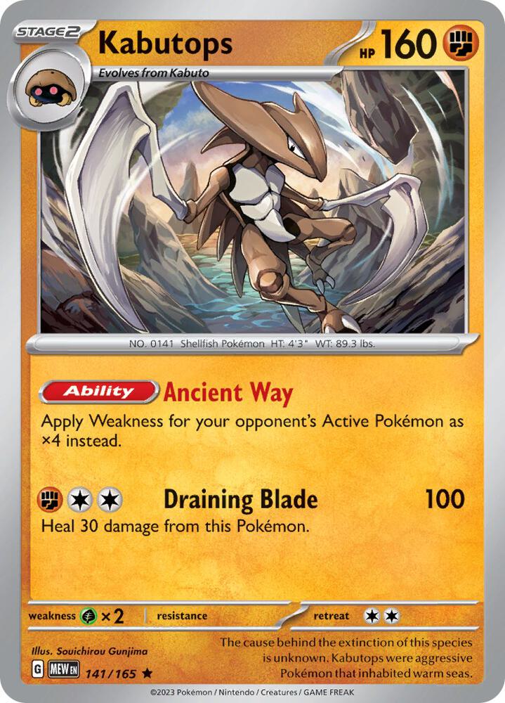 Kabutops - Holo