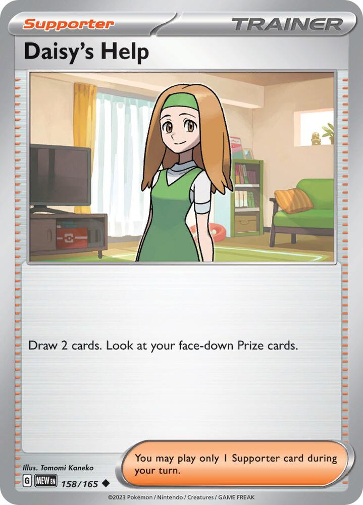 Daisy's Help - Reverse Holo