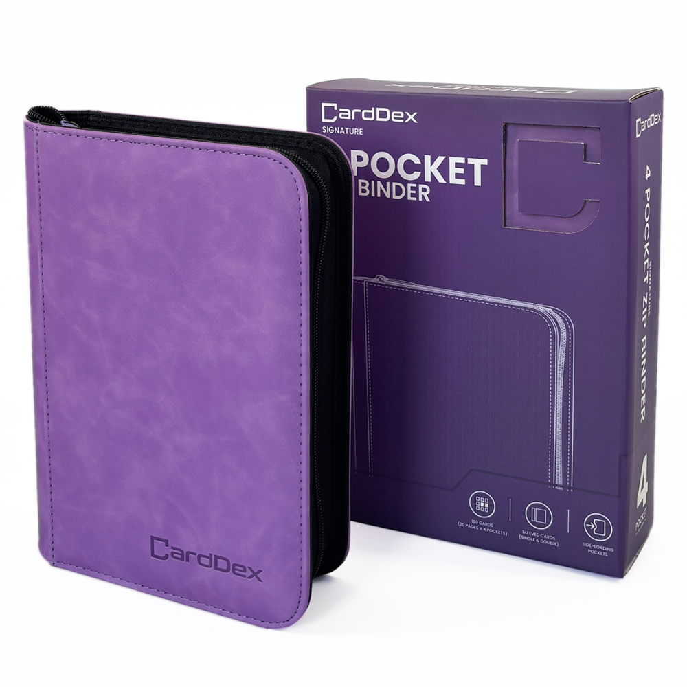 Signature 4 Pocket Zip Binder