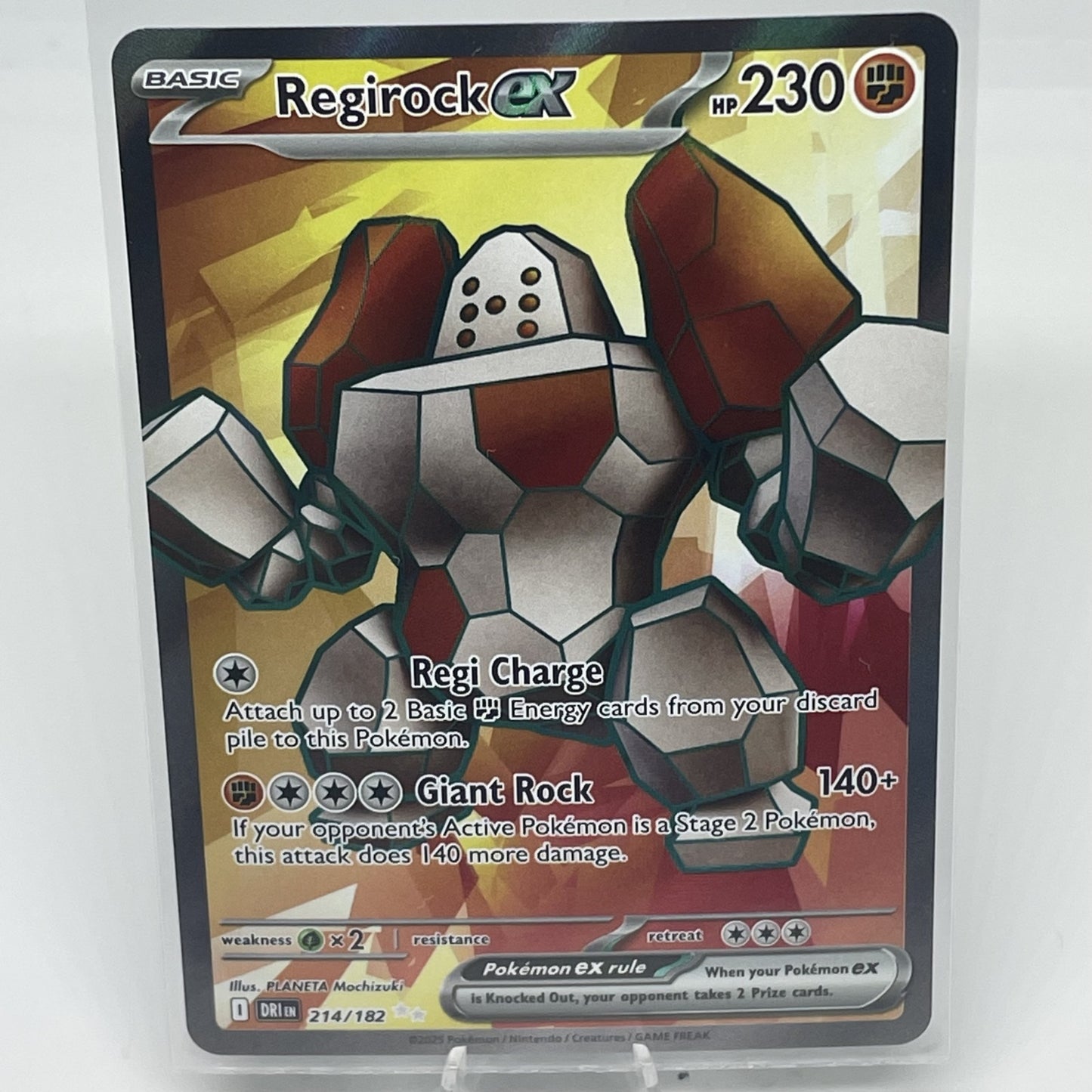 Regirock ex - 214/182