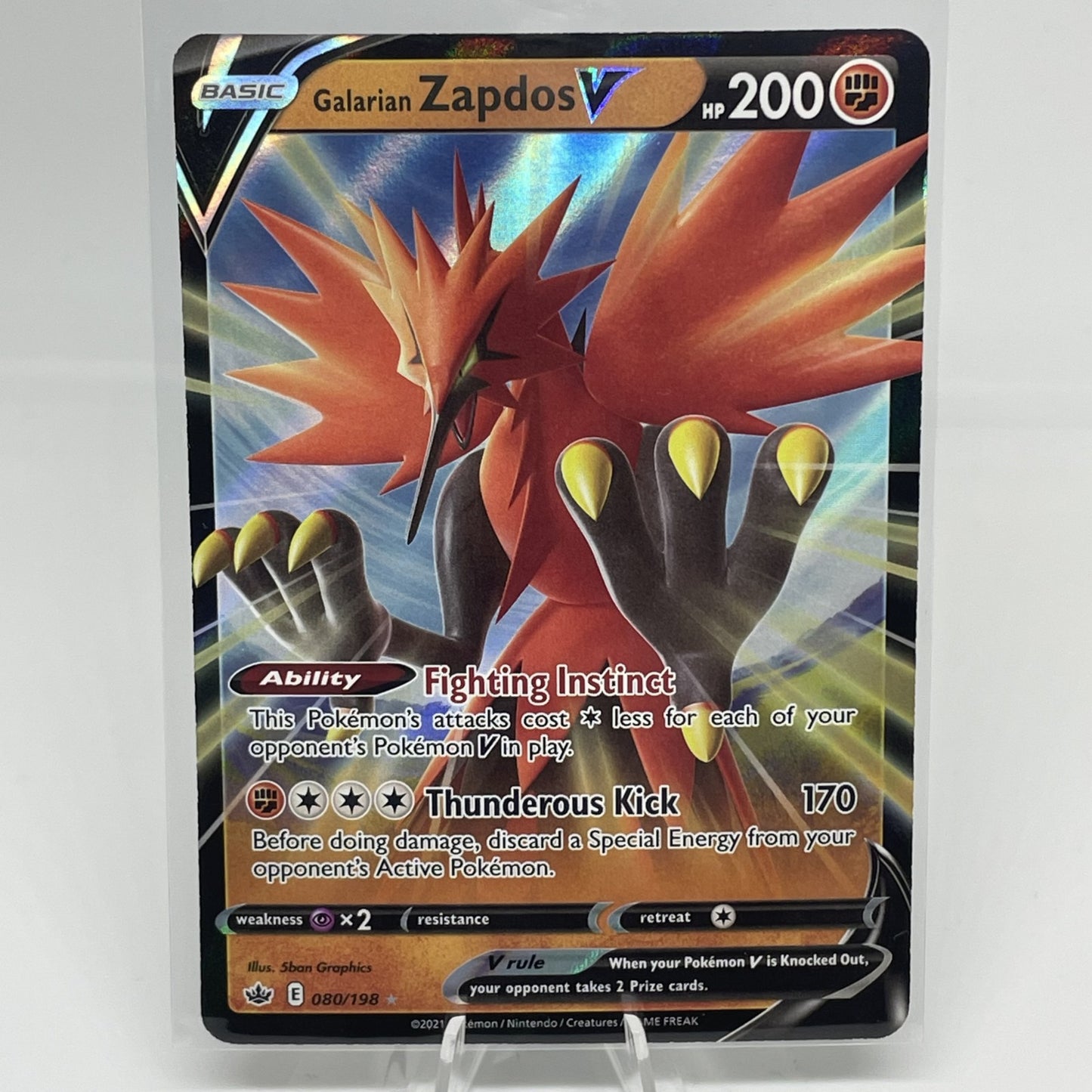 Galarian Zapdos V