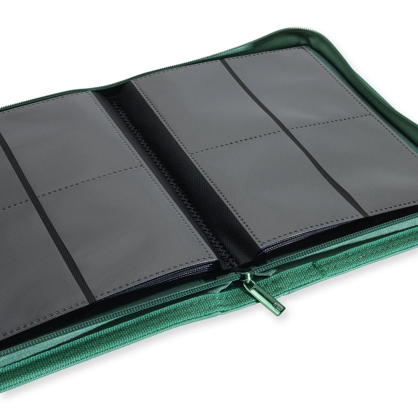 Vault X: EXO-TEC Zip Binder - Metallic Green - 4 Pocket