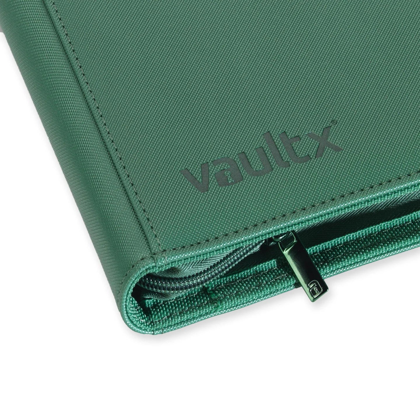 Vault X: EXO-TEC Zip Binder - Metallic Green - 4 Pocket