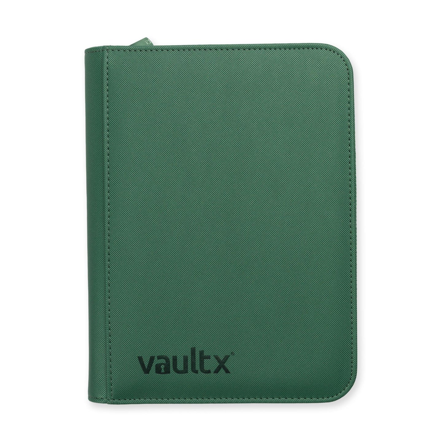 Vault X: EXO-TEC Zip Binder - Metallic Green - 4 Pocket