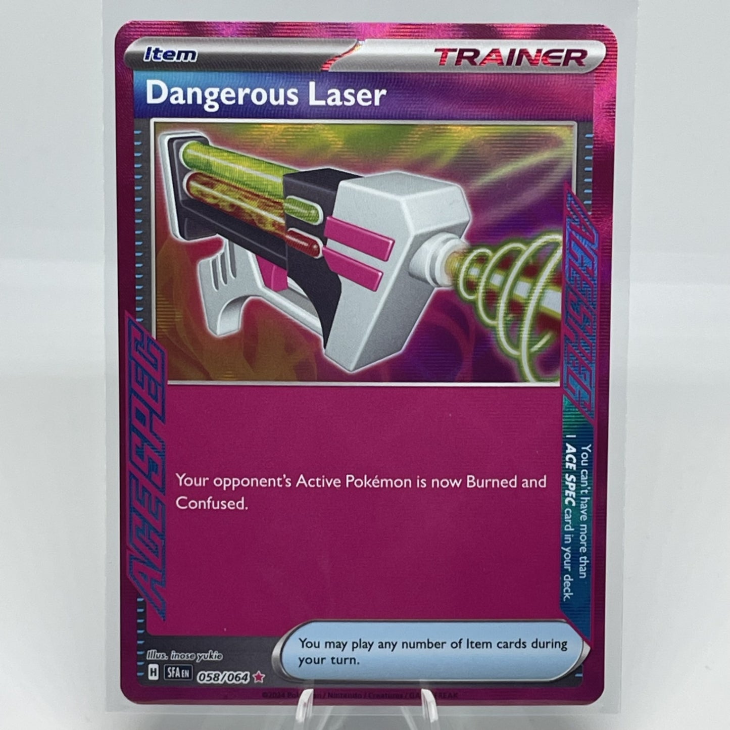 Dangerous Laser
