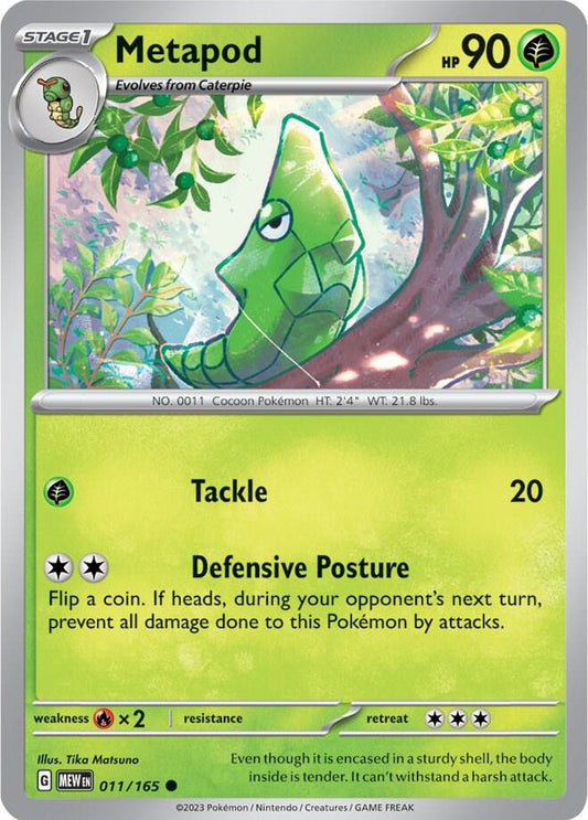 Metapod - Reverse Holo