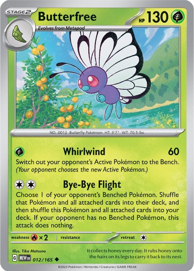 Butterfree - Reverse Holo