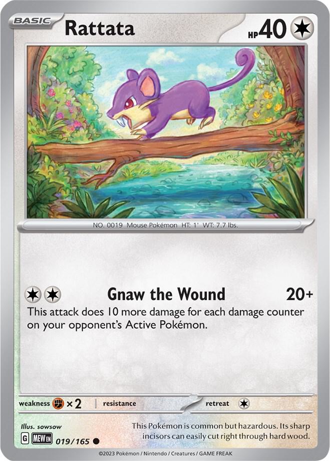 Rattata - Reverse Holo