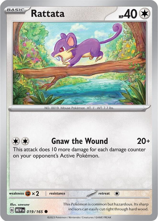 Rattata - Reverse Holo