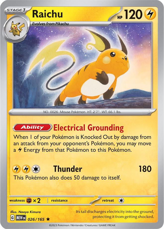 Raichu - Holo
