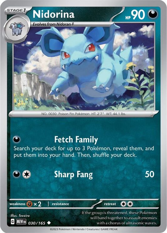 Nidorina - Reverse Holo