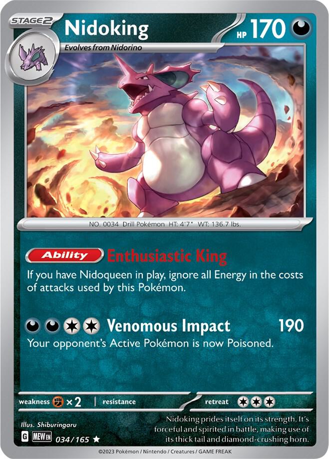 Nidoking - Holo