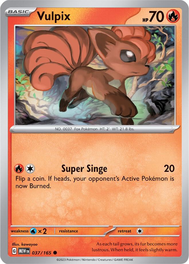 Vulpix - Reverse Holo
