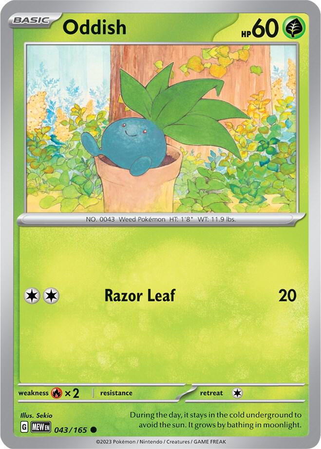 Oddish - Reverse Holo