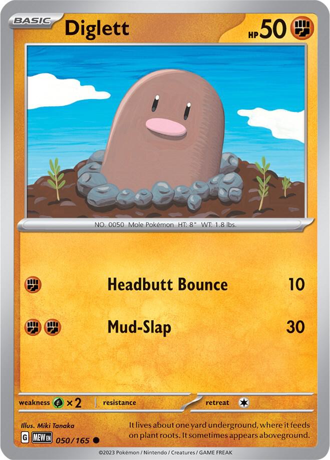 Diglett - Reverse Holo