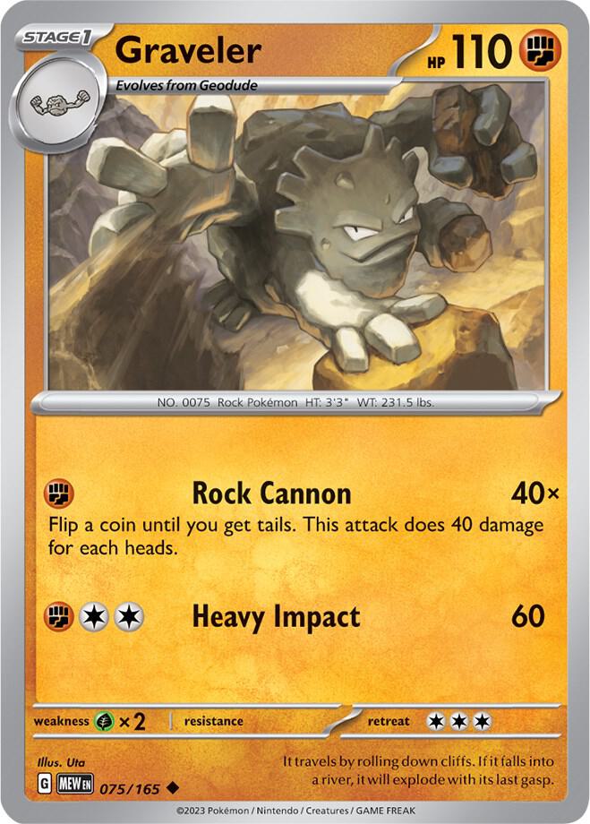 Graveler - Reverse Holo