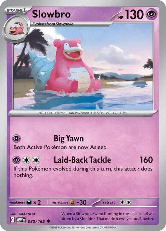 Slowbro - Reverse Holo
