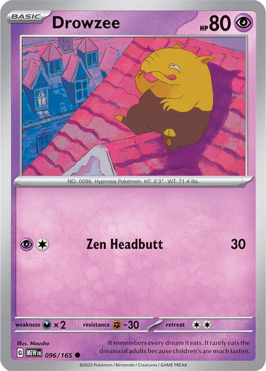 Drowzee - Reverse Holo