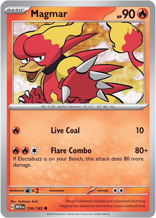 Magmar - Reverse Holo