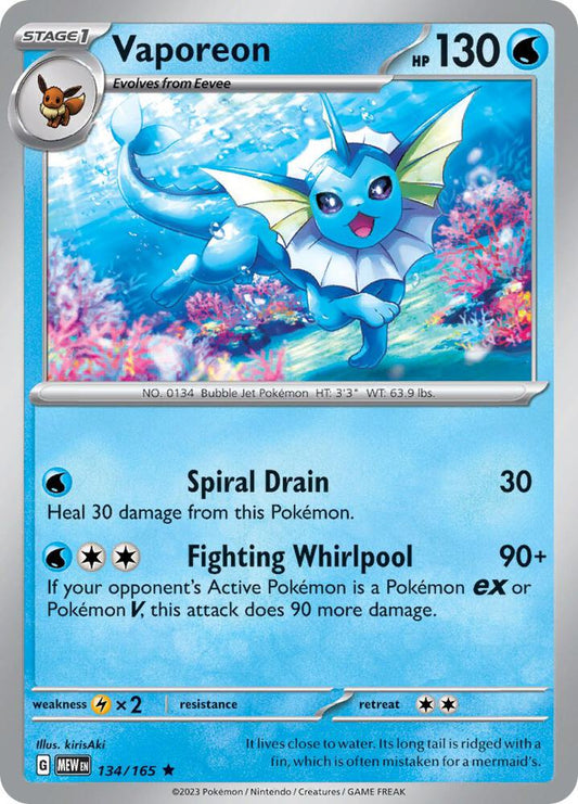 Vaporeon - Holo