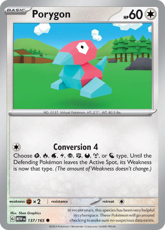 Porygon - Reverse Holo