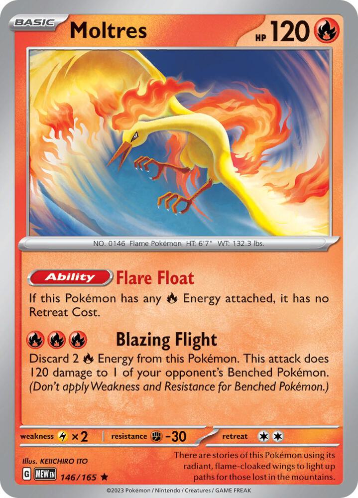 Moltres - Reverse Holo