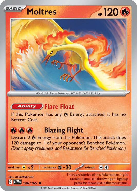 Moltres - Reverse Holo