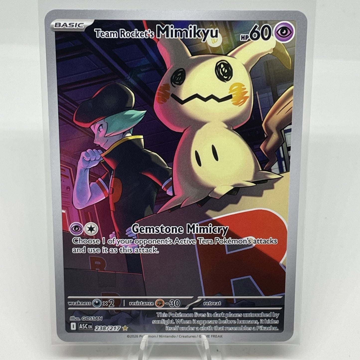 Team Rocket's Mimikyu - 238/217