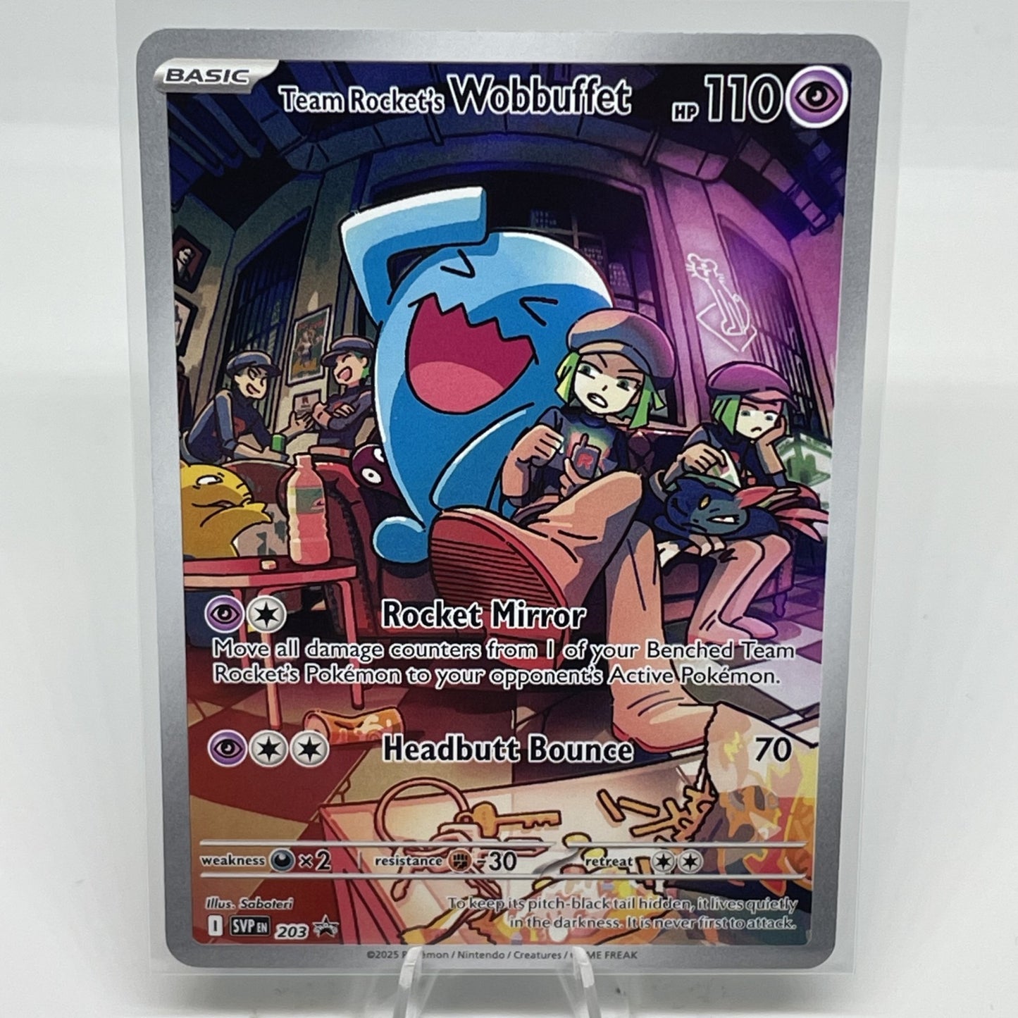 Team Rocket's Wobbuffet - 203