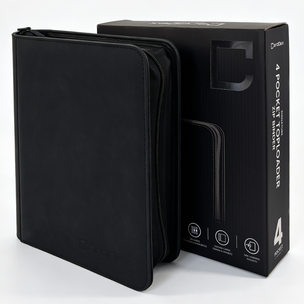 Signature 4 Pocket Toploader Zip Binder