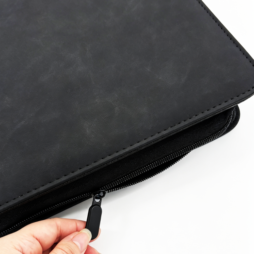 Signature 4 Pocket Toploader Zip Binder
