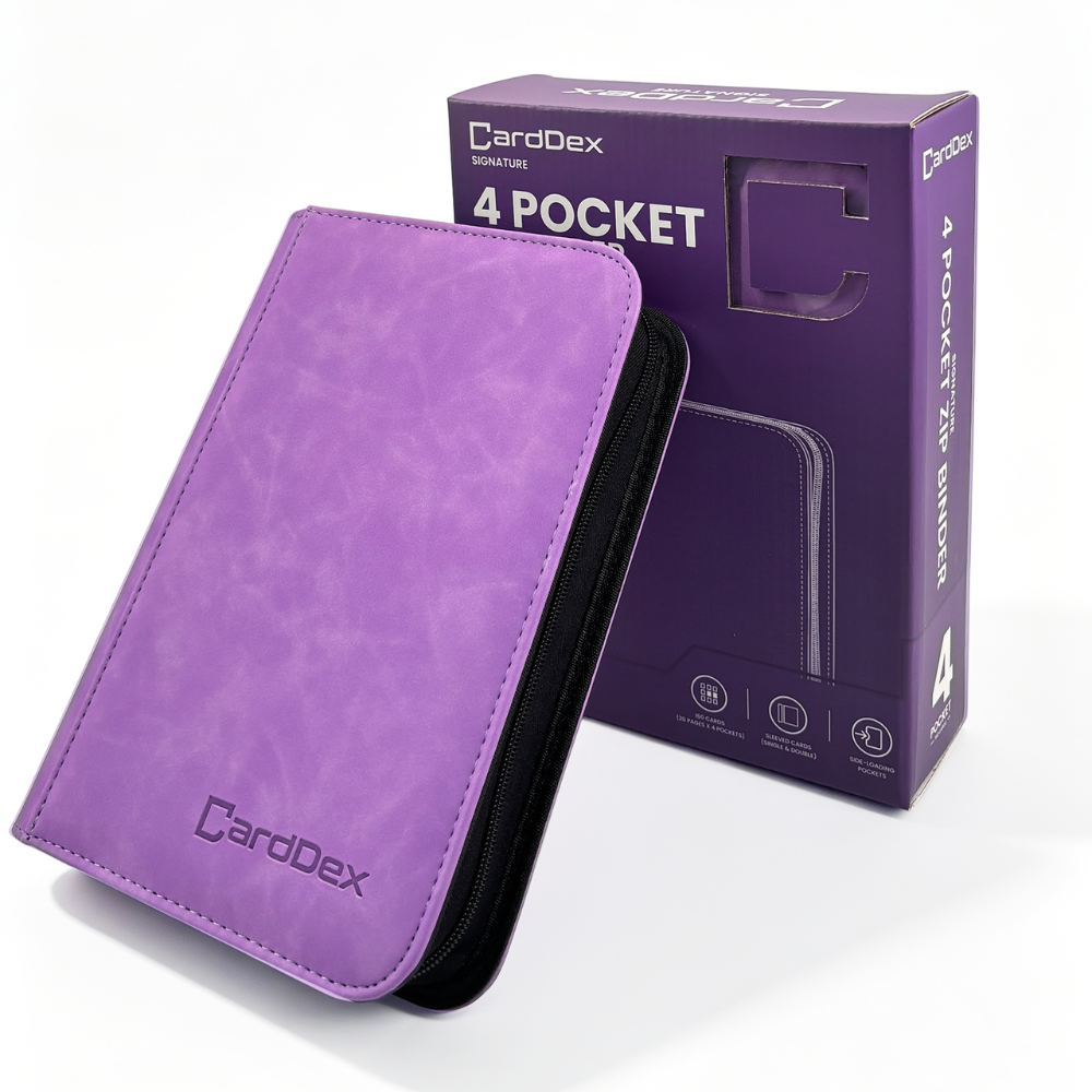 Signature 4 Pocket Zip Binder