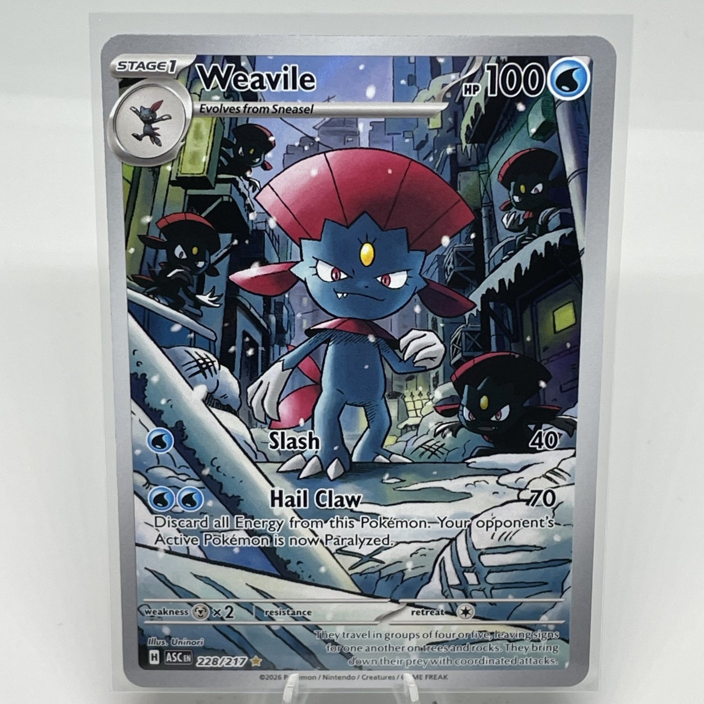 Weavile - 228/217