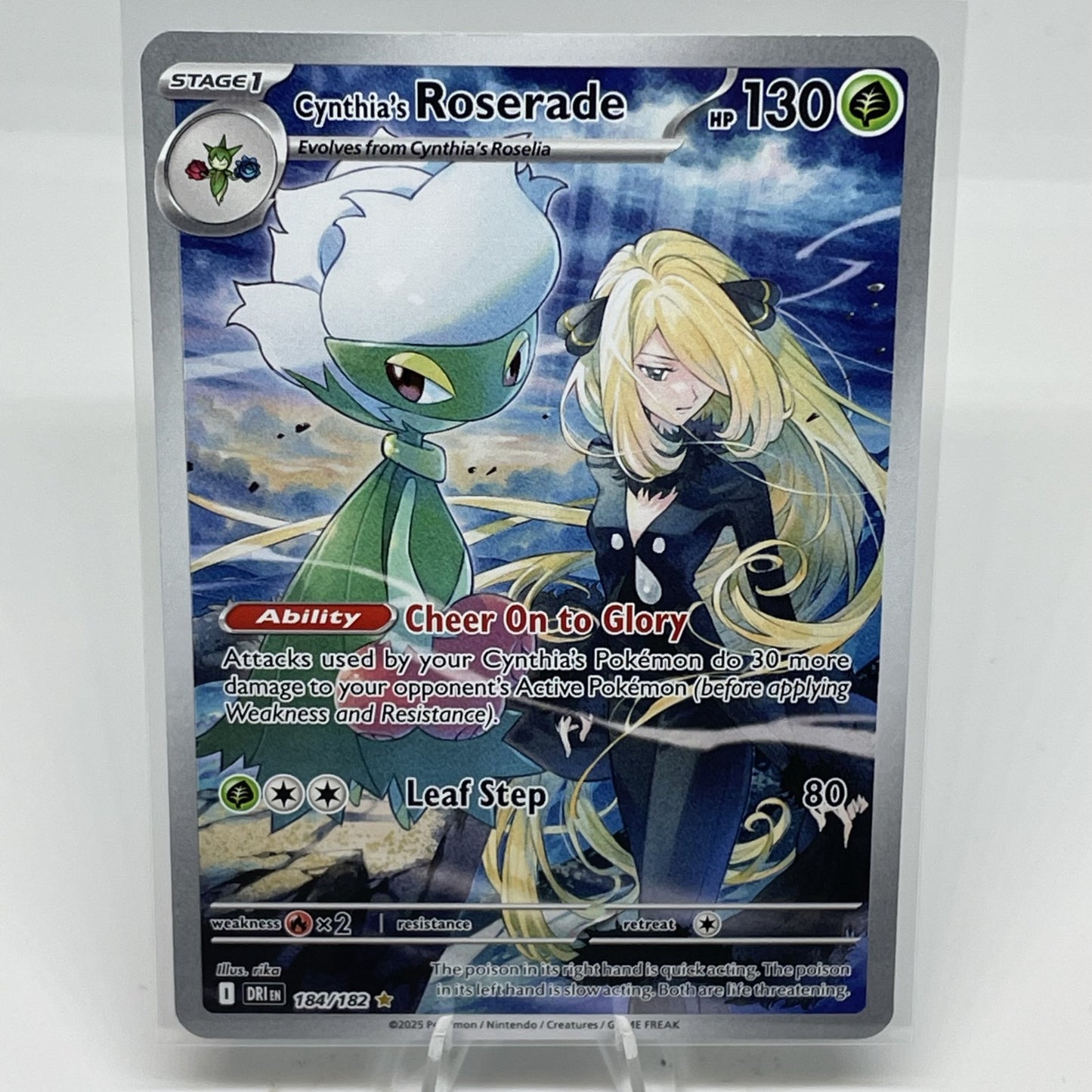 Cynthia's Roserade - 184/182