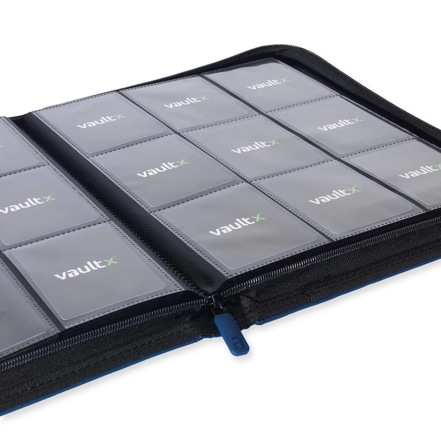 Vault X: EXO-TEC Zip Binder - Blå - 9 Pocket